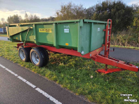 Dumptrailer Agromet 7 tons Agromet T041 kipper zgan