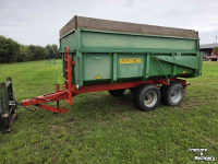 Dumptrailer Agromet T041 kipper 7 ton in nette staat