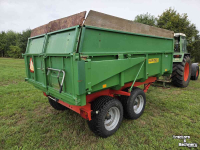 Dumptrailer Agromet T041 kipper 7 ton in nette staat