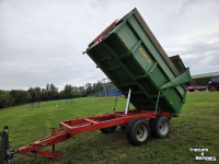 Dumptrailer Agromet T041 kipper 7 ton in nette staat