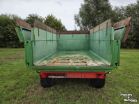 Dumptrailer Agromet T041 kipper 7 ton in nette staat