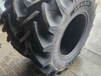 Wheels, Tyres, Rims & Dual spacers Michelin 420/70R24 Omnibib. Demo-set!