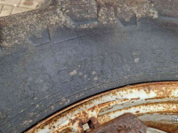 Wheels, Tyres, Rims & Dual spacers  480/70/38R Set dubbellucht 40%