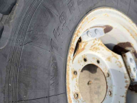 Wheels, Tyres, Rims & Dual spacers Case-IH set velgen 24 inch, met 14.9-24 banden erop