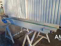 Conveyor  Vlakke band 2420 X 250 TRANSPORTBAND VLAKKE BAND FLAT BELT CONVEYOR BELT FLACHBAND FÖRDERBAND