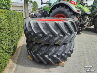 Wheels, Tyres, Rims & Dual spacers Trelleborg 600/65R38