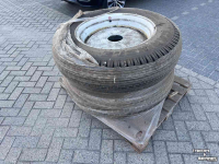 Wheels, Tyres, Rims & Dual spacers New Holland Boomer 35 Carisle 11.2-24 banden en velgen ongebruikt