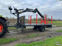 Tree transporter  bomenwagen/bomenuitrijwagen