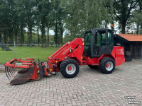 Telescopic Wheelloader Schäffer 570T Telelader shovel + pelikaanbak & vorken