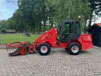 Telescopic Wheelloader Schäffer 570T Telelader shovel + pelikaanbak & vorken