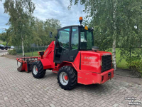 Telescopic Wheelloader Schäffer 570T Telelader shovel + pelikaanbak & vorken