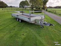 Car trailer up to 3500 Kg Hapert Hapert azure 5x2 plateauwagen/aanhanger.