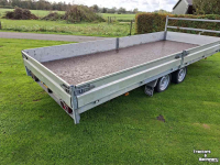 Car trailer up to 3500 Kg Hapert Hapert azure 5x2 plateauwagen/aanhanger.