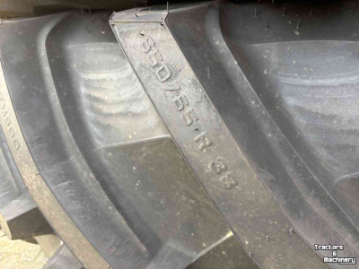 Wheels, Tyres, Rims & Dual spacers Trelleborg 650/65R38  540/65R28 TM800 nieuw op 8-gaats velgen