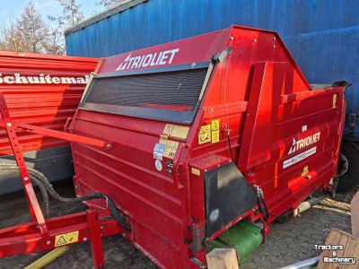 Silage-block distribution wagon Trioliet Multifeed blokkenwagen
