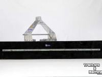 Rubber yard scraper Qmac Gummischieber für Hof 270cm anbau Tractor Palettengabeln
