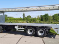 Agricultural wagon Mulder Mulder Wagenbouw Transportwagen met hefdak