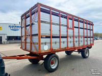Livestock trailer  4-wielige Veewagen