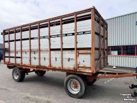 Livestock trailer  4-wielige Veewagen