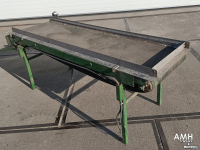 Conveyor  Vlakke leesband 2100x600 LEESBAND TRANSPORTBAND VLAKKE BAND FLAT BELT INSPECTION CONVEYOR BELT FLACHBAND VERLESEBAND FÖRDERBAND