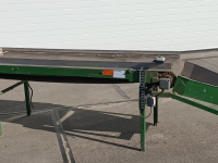 Conveyor  Vlakke leesband 2100x600 LEESBAND TRANSPORTBAND VLAKKE BAND FLAT BELT INSPECTION CONVEYOR BELT FLACHBAND VERLESEBAND FÖRDERBAND