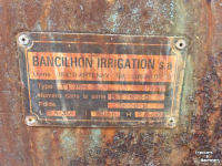 Irrigation hose reel Bauer Bancilhon Turbo haspel