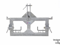 Adapter  Qmac VERLOOPADAPTER: CAT2-EURO Gegalvaniseerd