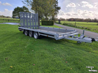 Car trailer up to 3500 Kg Hulco Hulco Terrax-3 machinetransporter 3500kg,