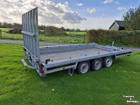 Car trailer up to 3500 Kg Hulco Hulco Terrax-3 machinetransporter 3500kg,