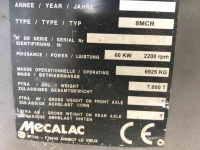 Excavator tracks Mecalac 8MCR graafmachine rupskraan rupsgraafmachine midigraver