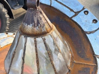 Vertical feed mixer Peecon Set mengvijzels met RVS slijtplaten voor bodemdiamete