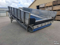 Receiving hopper  Stortbunker RVS