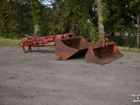 Stick extensions  Verlenggiek CW10 met grondbak en baggerbak