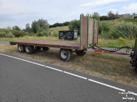 Agricultural wagon Kersten 8 tons balenwagen 3 asser 660x210cm