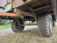 Agricultural wagon Kersten 8 tons balenwagen 3 asser 660x210cm