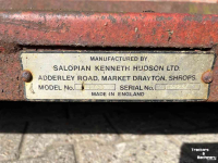 Pasture topper  Salopian Kenneth Hudson LTD PT3S weilandbloter Weidebouwmachines