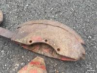 Mower Lely slijtdelen / schotels /  glijsloffen / slijtplaten Lely