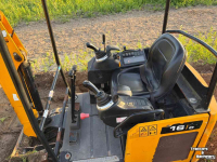 Mini-Excavator JCB 16C-1 minigraver 2022!!! OPRUIMING!!