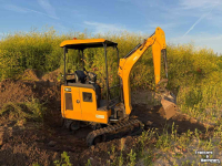 Mini-Excavator JCB 16C-1 minigraver 2022!!! OPRUIMING!!