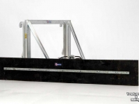 Feed Blade / Slide Qmac Modulo Rubber Voerschuif 180 cm met  JCB Q-Fit aanbouw