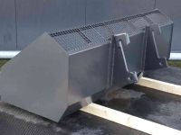 Loading buckets Hofstede Schepbak laadbak opschepbak schep opschep laad bak Rechte achterwand doorkijk