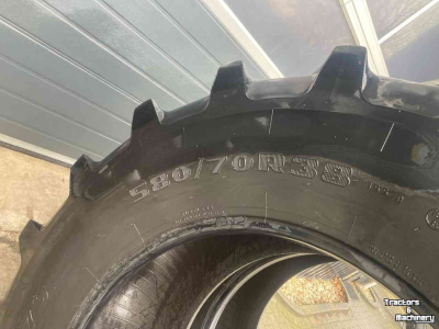 Wheels, Tyres, Rims & Dual spacers Firestone 580/70R38