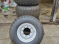 Wheels, Tyres, Rims & Dual spacers Alliance 500/50-17 op 8-gaats velg