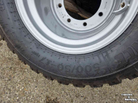 Wheels, Tyres, Rims & Dual spacers Alliance 500/50-17 op 8-gaats velg