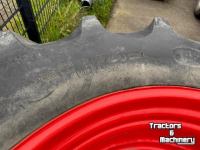 Wheels, Tyres, Rims & Dual spacers  480/70R30 Michelin + 20.8R38 Good Year TD 8