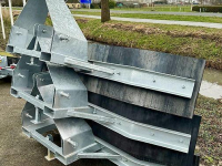 Rubber yard scraper  Kemp - Rubberschuif URS 260