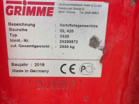 Potato planter Grimme GL 420 aanaardkap