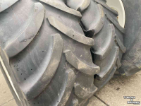 Wheels, Tyres, Rims & Dual spacers Vredestein banden set  650/85R38 & 600/70R30 breedspoor !