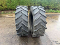 Wheels, Tyres, Rims & Dual spacers BKT 520/70R38
