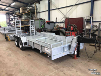 Low loader / Semi trailer Heuvelmans Transportwagen